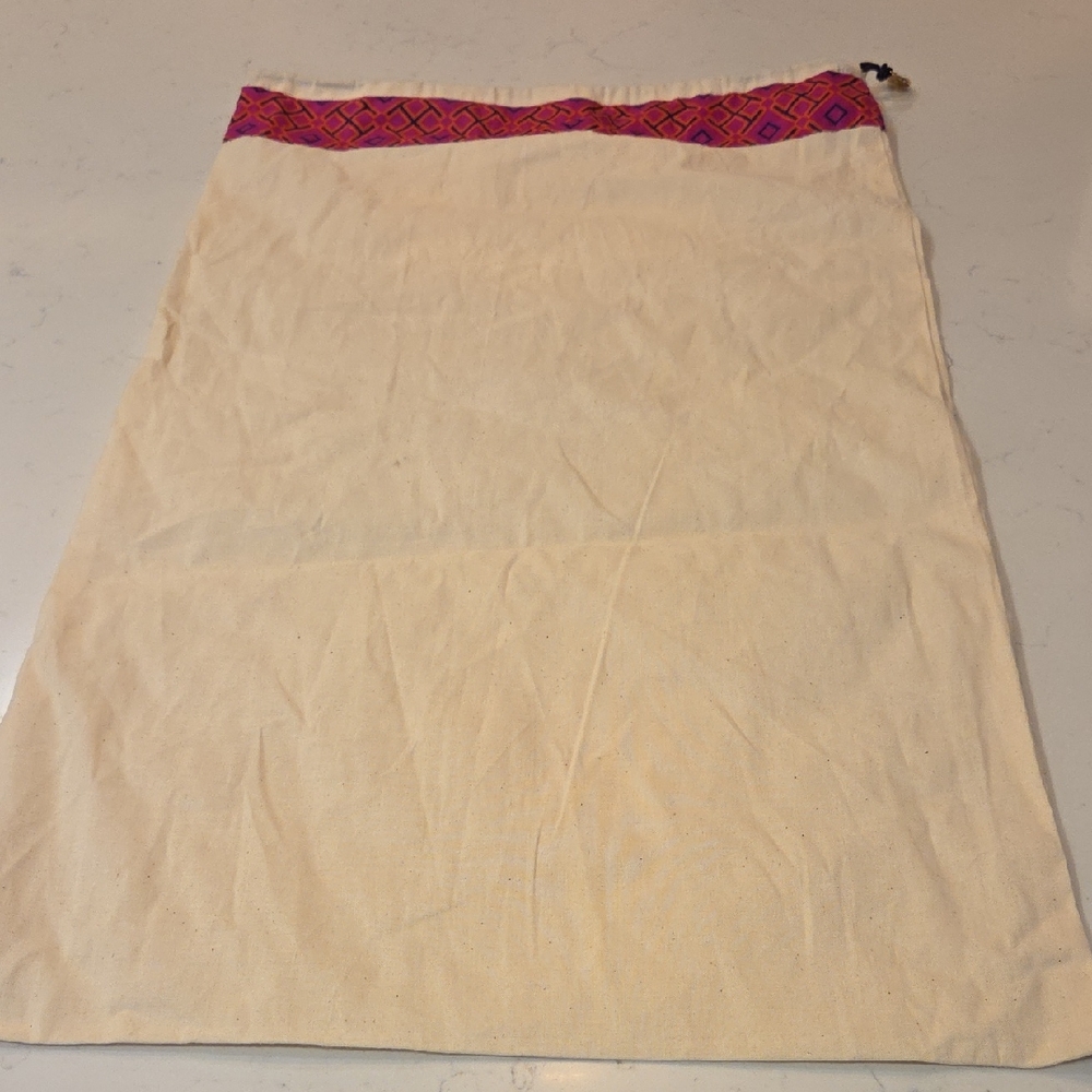 Tory Burch Duster Bag with Pink Accent